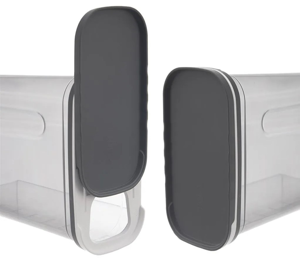 Orion Dóza na potraviny s dávkovacím viečkom, FOLY 2,7 l antracit