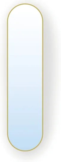 Baltica Design - Nástenné zrkadlo TINY BORDER 155x40 cm zlaté