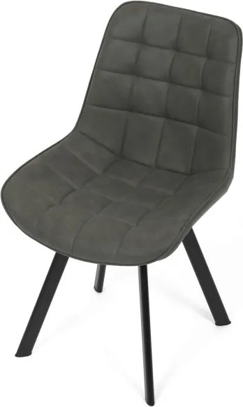 Jedálenská stolička sivá HC-V3066 GREY3