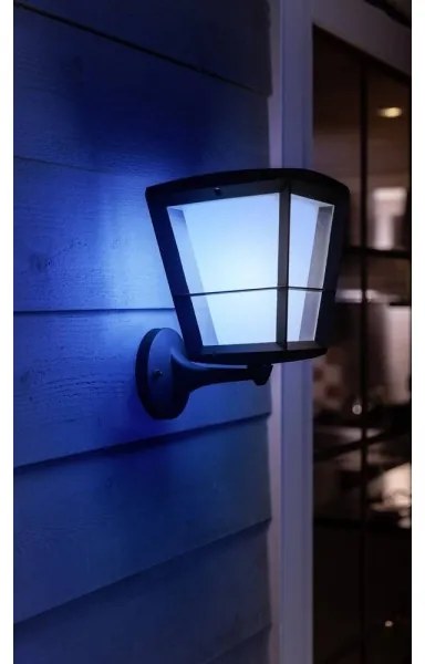 Philips 17439/30/P7-LED RGBW Vonkajšie svietidlo Hue ECONIC LED/15W/230V IP44