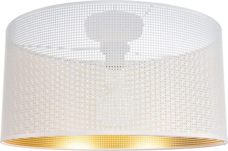 Stropné svietidlo ALDO 1xE27/60W/230V pr. 40 cm biela