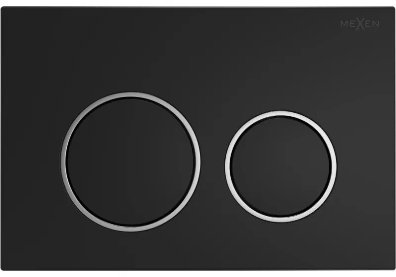 Mexen FENIX 07 - splachovacie tlačidlo pre Mexen modul FENIX XS, čierna matná, 600703