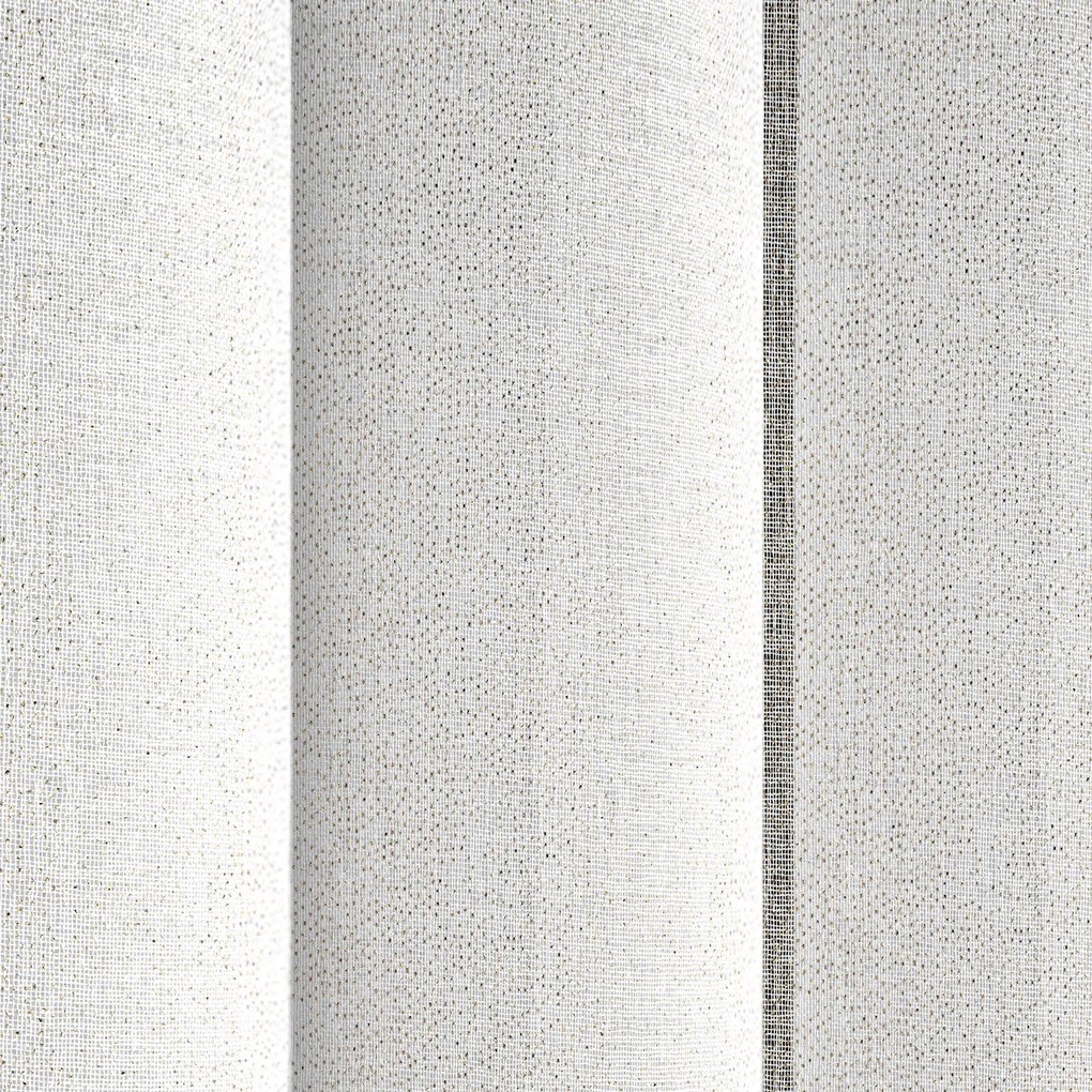 ZÁCLONA NA KRÚŽKOCH LENA 140X250 CM BIELA