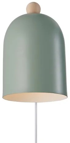 Nordlux - Nástenné bodové svietidlo GASTON 1xE27/15W/230V zelená