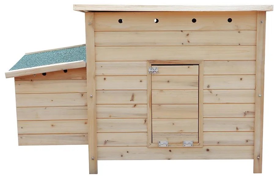 Kurník Avenberg RUFUS 123 x 70 x 81 cm hnedý