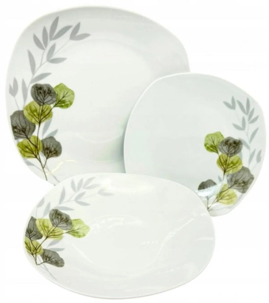 Tanier sada 18-dielna JELŠA, extra white