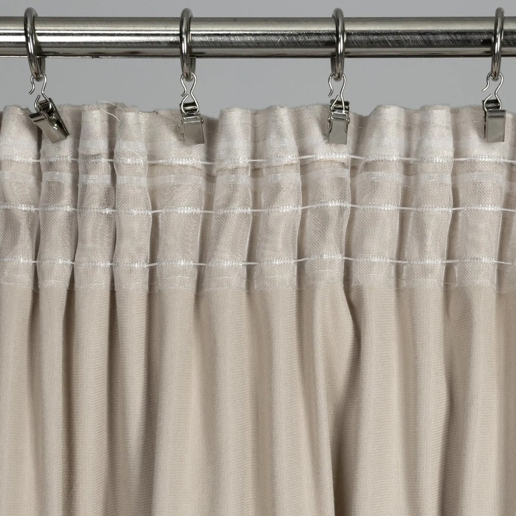 ZATEMŇOVACÍ ZÁVES NA PÁSKE RAJA 140X270 CM VZOROVANÁ