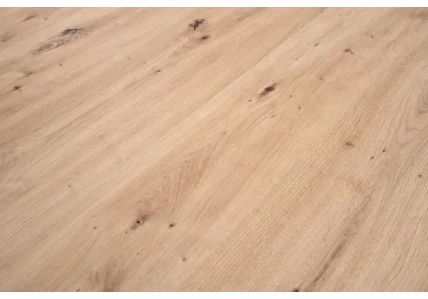 Jedálenský stôl CALMIO dub artisan/čierna