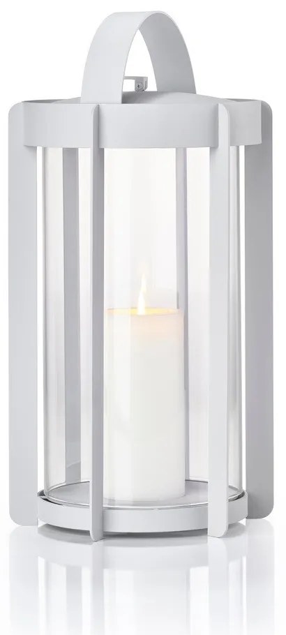 Svetlosivý LED lampáš na USB (výška 35 cm) Firefly – Zone