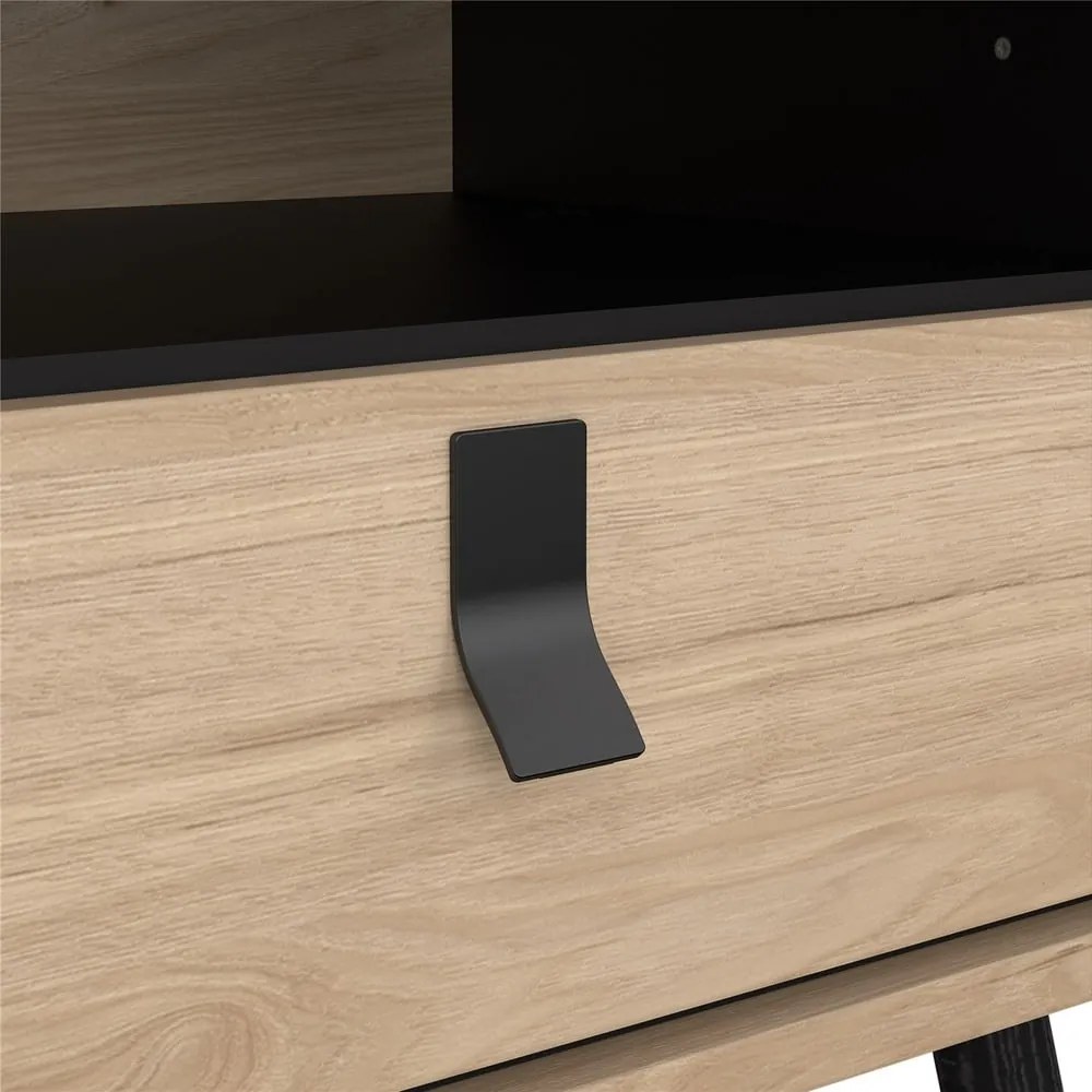 Nočný stolík v dekore duba v prírodnej farbe Ry – Tvilum