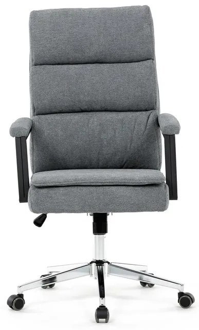 Autronic BONTEC Kancelárske kreslo, hojdací mechanizmus, šedá látka, KA-D8204 GREY2 Farba: Šedá
