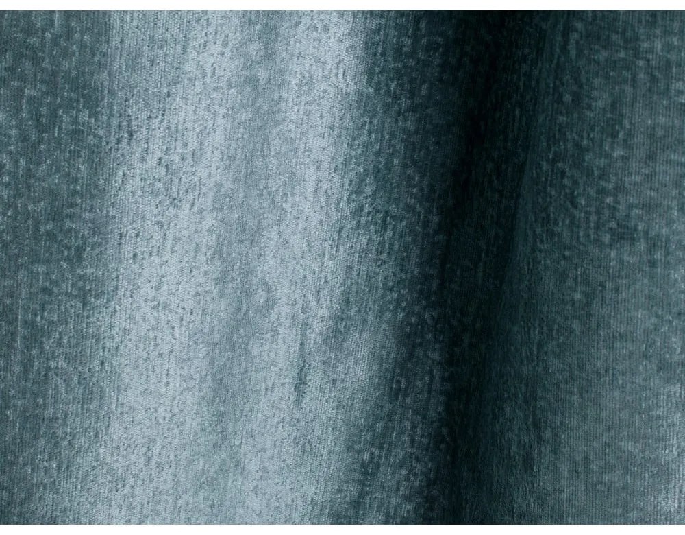 Modrá čalúnená dvojlôžková posteľ s úložným priestorom a roštom 200x200 cm Lupine – Micadoni Home