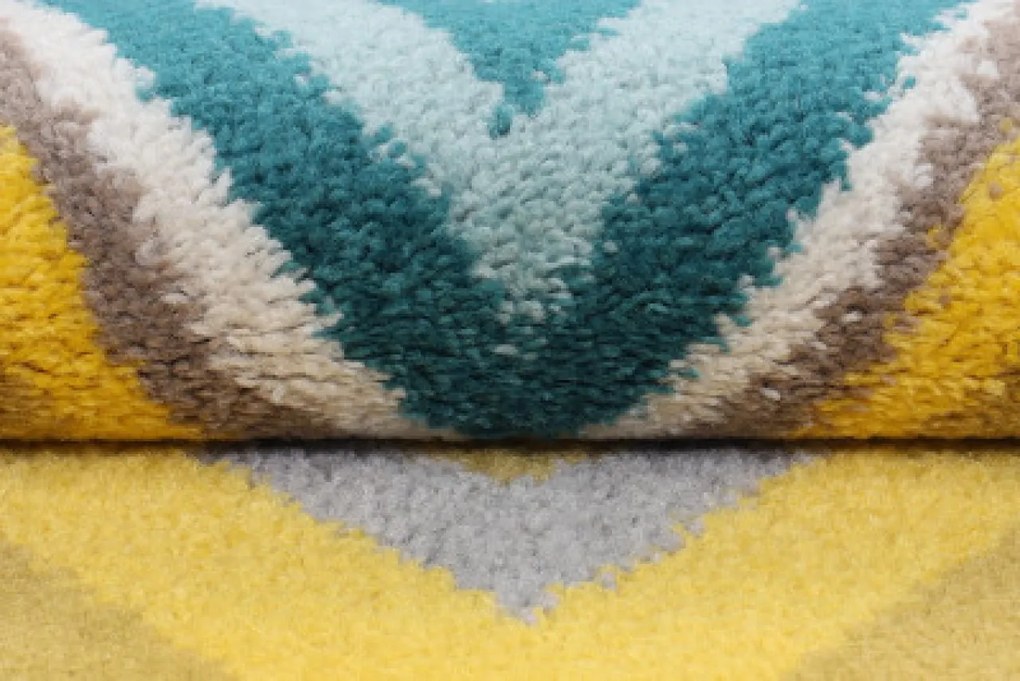 TA Koberec 9771A krémovo zelená SALSA Rozmer: 140x190 cm