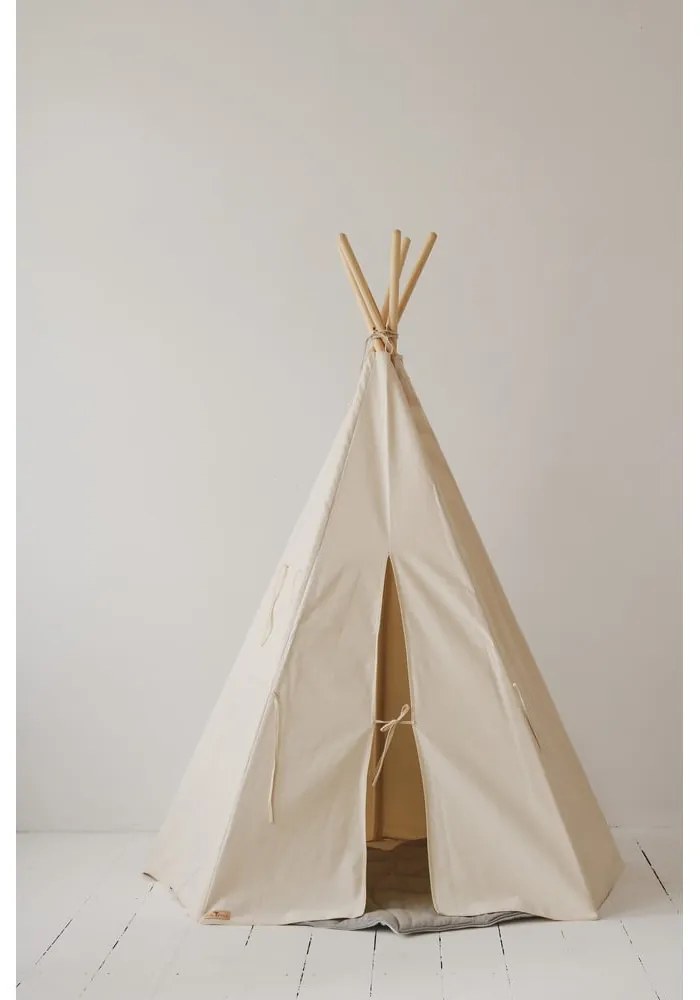 Detský stan teepee Beige - Moi Mili