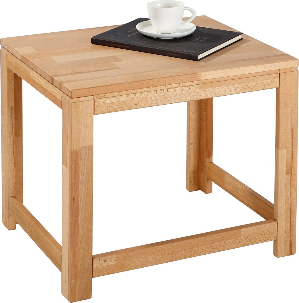 XXXLutz PRÍRUČNÝ STOLÍK, buk, farba buka Linea Natura - Stolíky do obývačky - 002748005305