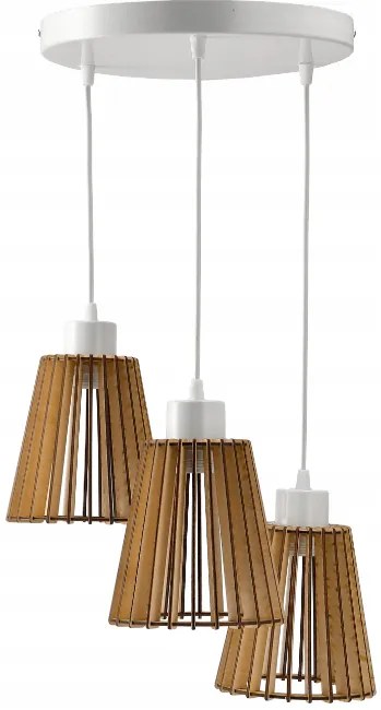 BERGE LED stropné závesné svietidlo - 3xE27 - LUCA04