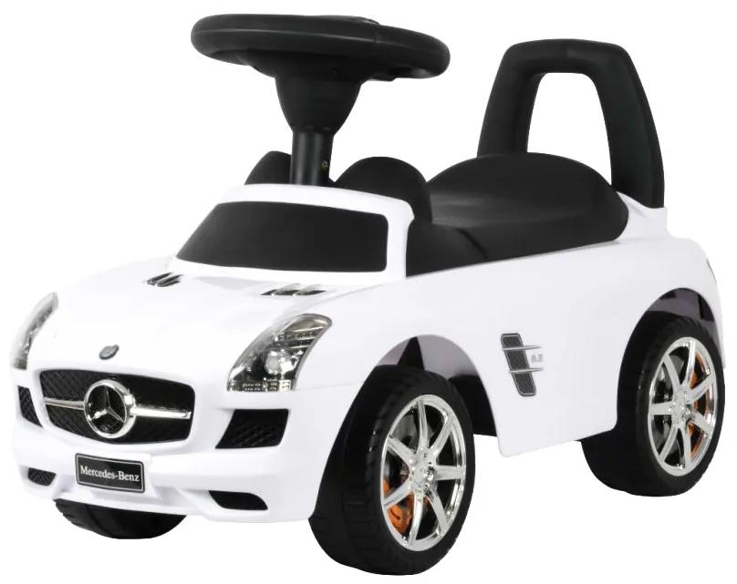 Detské odrážadlo Mercedes SLS biele