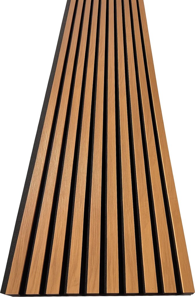 3D Drevené lamely na stenu na filci 255x46cm - DUB SLNEČNÝ