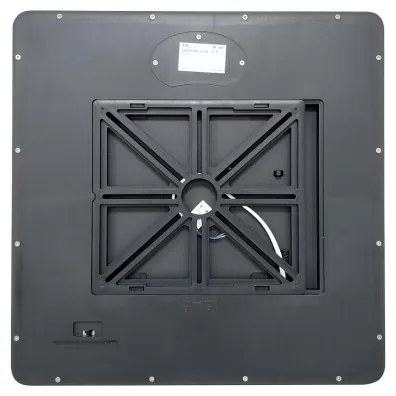 LED stropné svietidlo LED/32W/230V 3000/4000/6500K 40x40 cm čierne