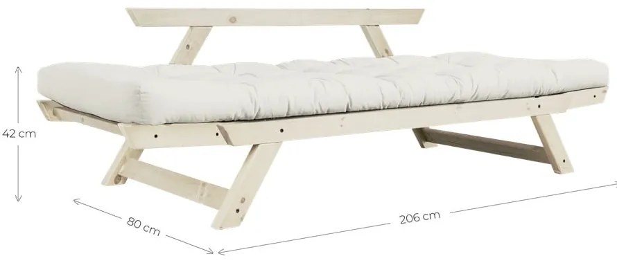 Variabilná pohovka Karup Design Bebop Natural Clear/Linen Beige