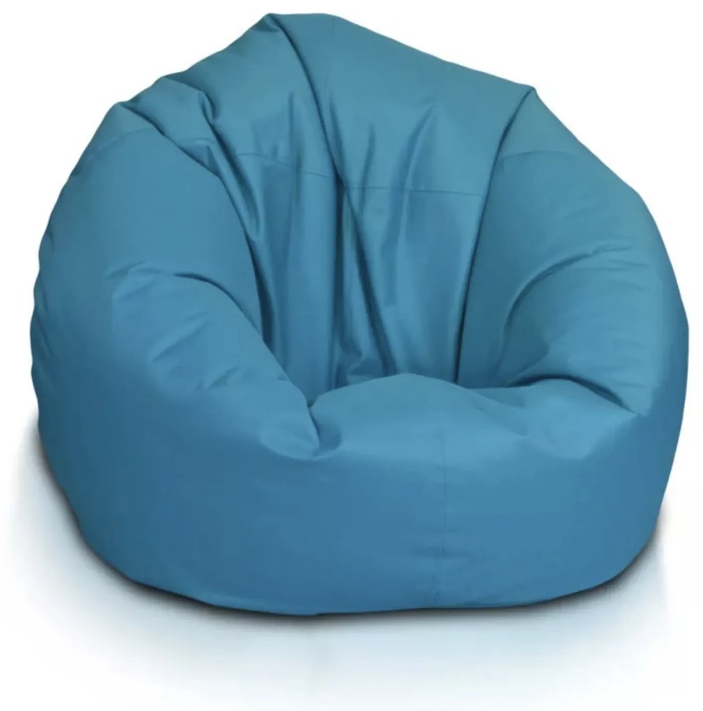 Lacný sedací vak Sakwa L – pohodlný vak pre deti aj dospelých, ľahko umývateľný polyester Farba: NC7 - sv. modrá