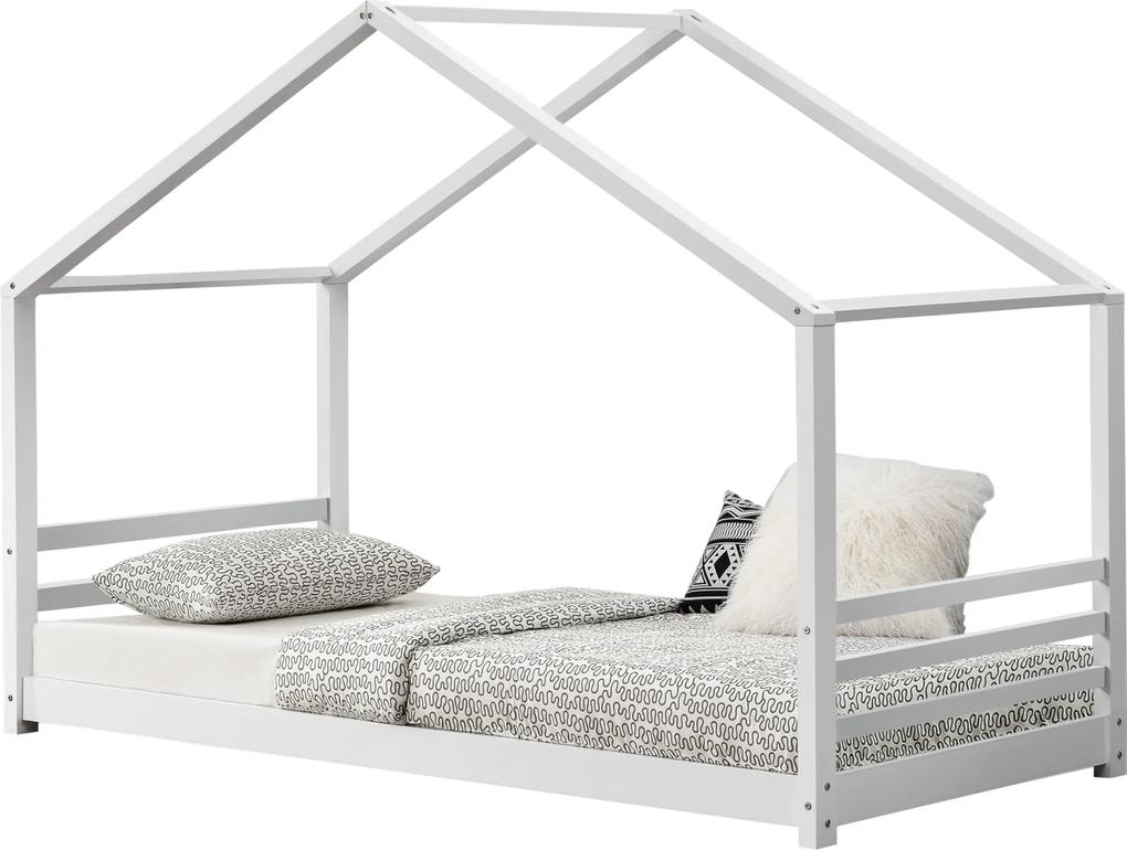 [en.casa] Detská posteľ AAKB-8693 biela 90x200 cm