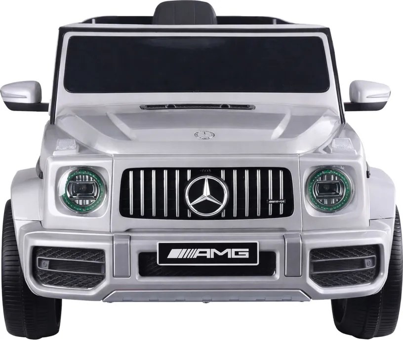 LEAN CARS Elektrické autíčko Mercedes G63 S306-1 strieborné