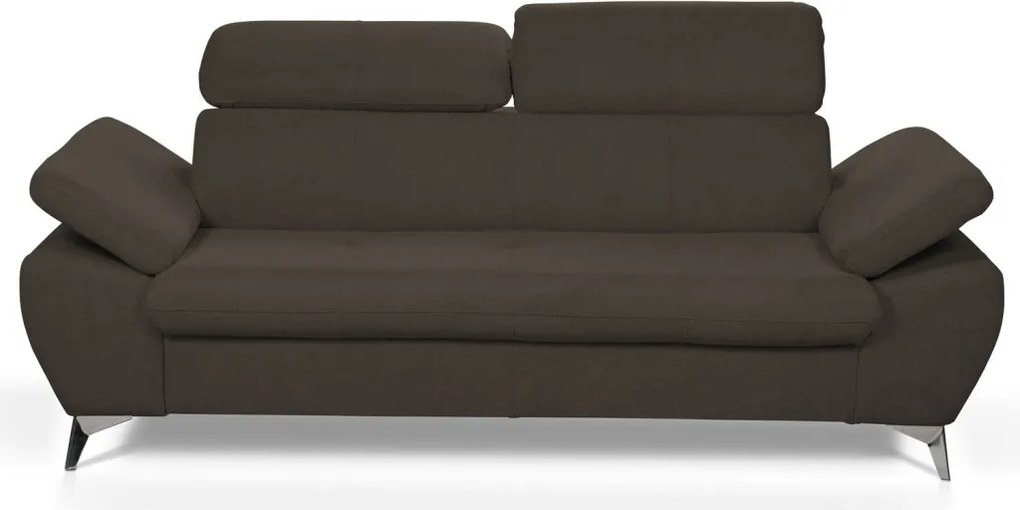 Trojsedák Gisele, tmavo hnedá espresso látka