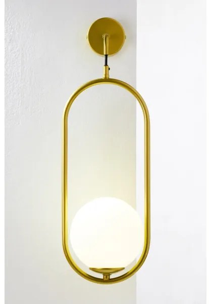 Jupiter 2043 - Nástenná lampa IGON 1xE14/40W/230V zlatá