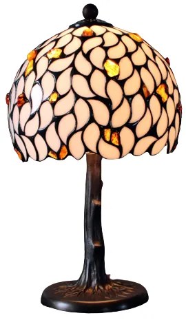Jantar stolová Tiffany 37*20Ø AMBER