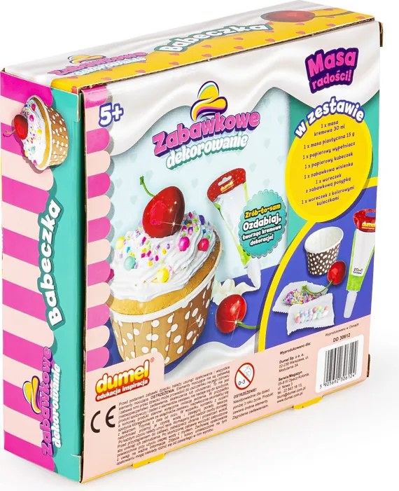 Zdobenie – Cupcake | Kreatívna sada na výrobu hračkárskeho koláčika