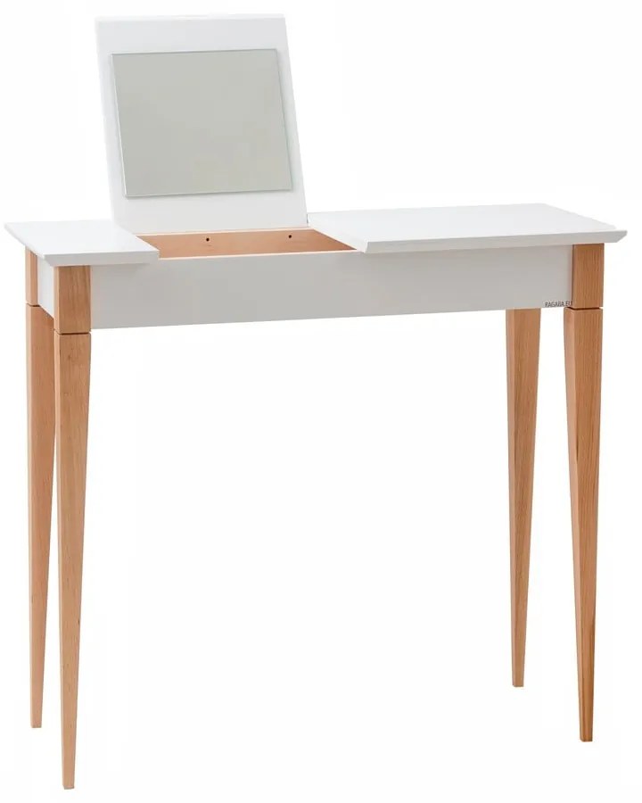 Biely toaletný stolík Ragaba Mimo, šírka 65 cm
