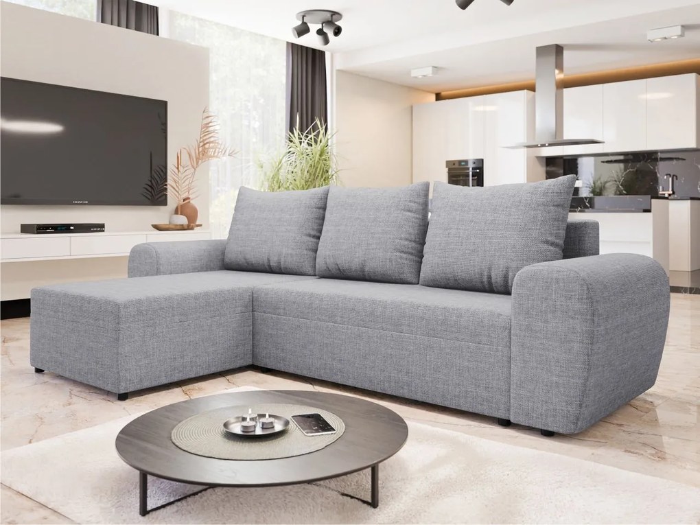 Rohová sedačka Anduvo L, Farby: Lux 06 + Lux 05