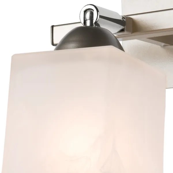 Nástenné svietidlo KLARA 1xE14/40W/230V matný chróm