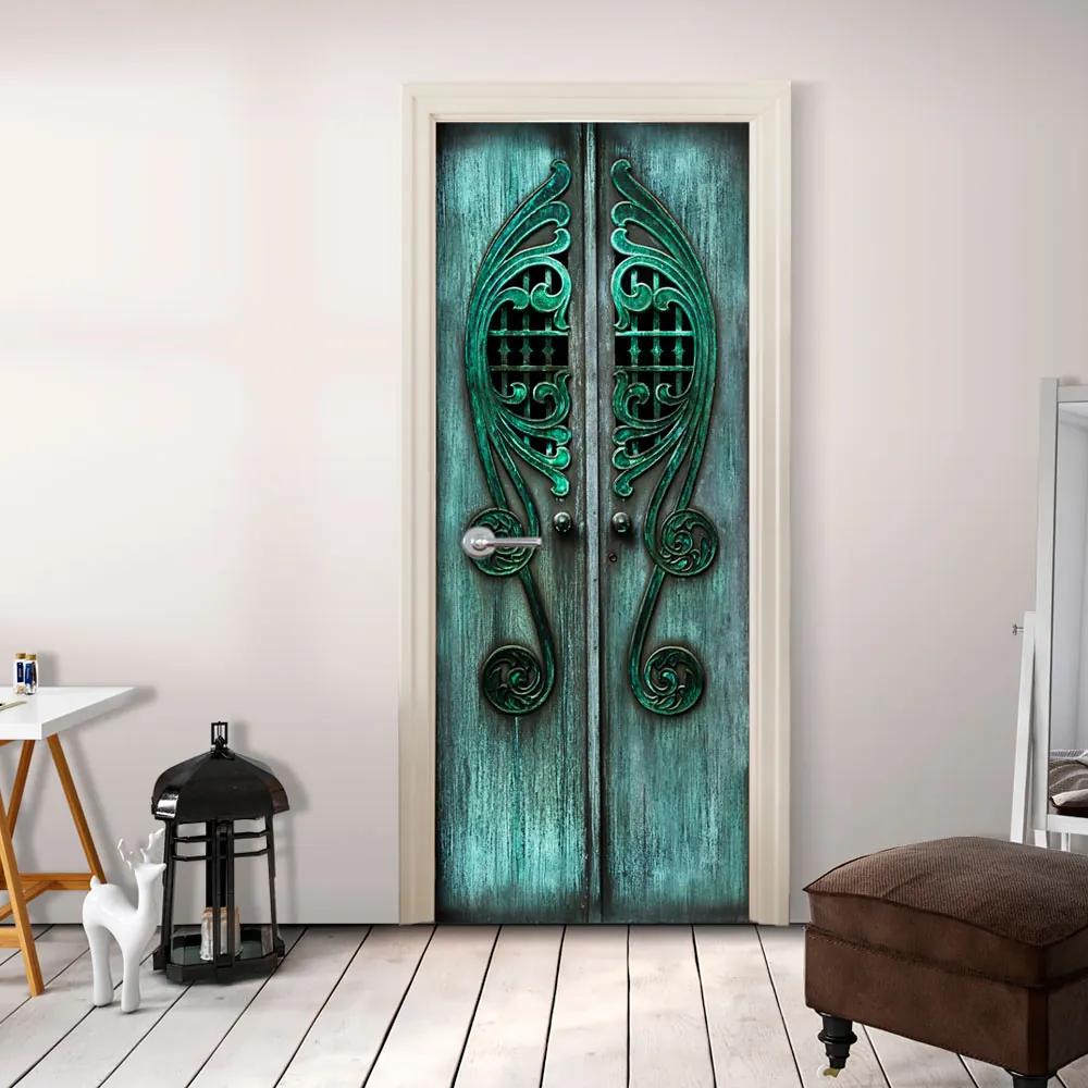 Fototapeta na dvere Bimago - Emerald Gates + lepidlo zadarmo 70x210 cm