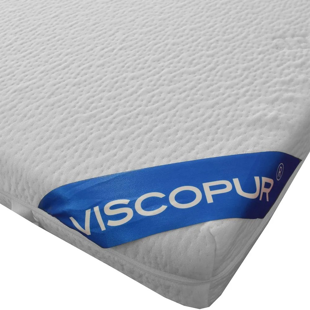 VISCOPUR Vrchný pamäťový matrac VISCOPUR® Tencel® - 100x200 cm | 4 cm