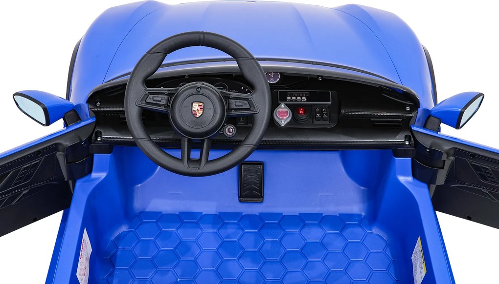 Ramiz Porsche Taycan Turbo S modré autíčko
