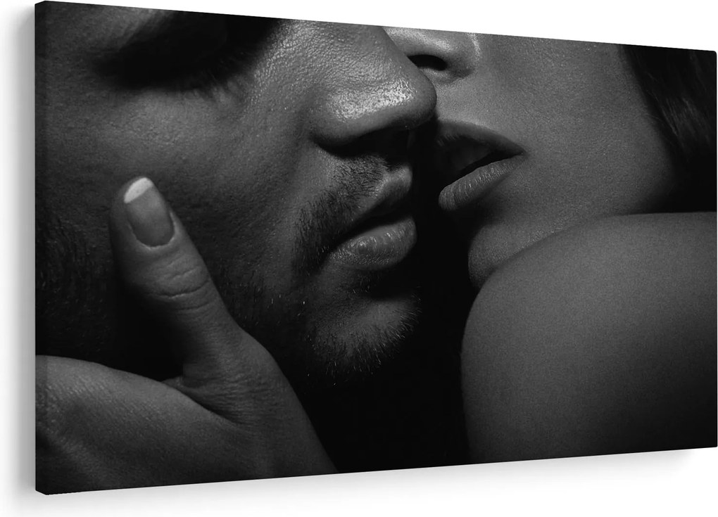 Obraz - Bozk, čiernobiela fotografia (90x60 cm)