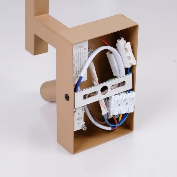 Brilagi - LED Nástenná lampa DEYA 1xE14/40W/230V + LED/3W ľan/zlatá