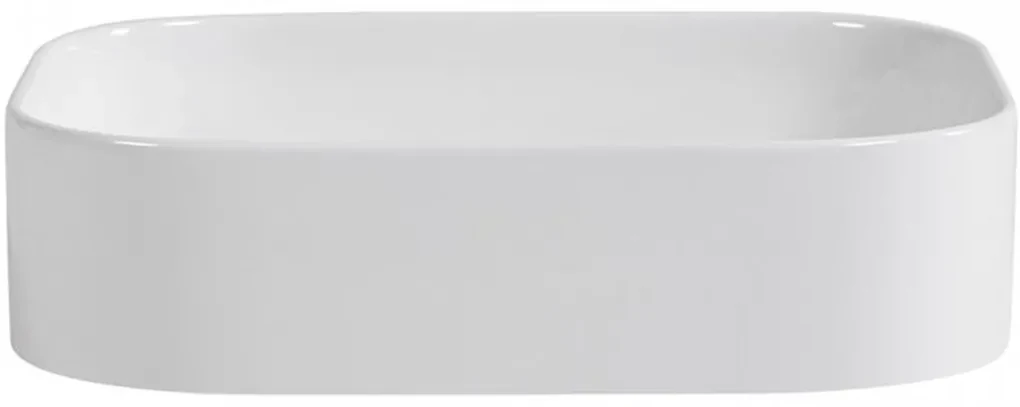 Cerano Matteo, keramické umývadlo na dosku 450x380x110 mm, biela lesklá, CER-CER-428386