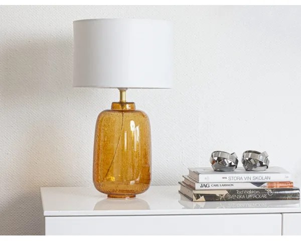 Cottex 8000110-5503 - Stolná lampa BLAKE 1xE27/8W/230V hnedá