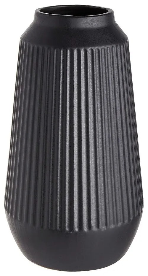 FINJA Váza 31,5 cm - čierna