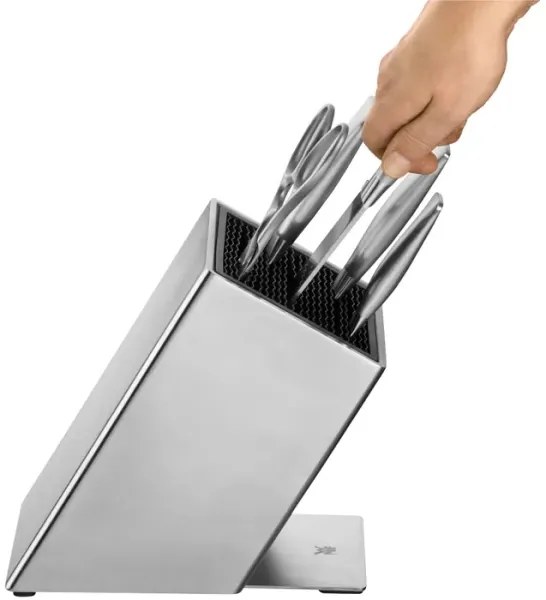 WMF - Sada kuchynských nožov v stojane GRAND GOURMET, 6 ks