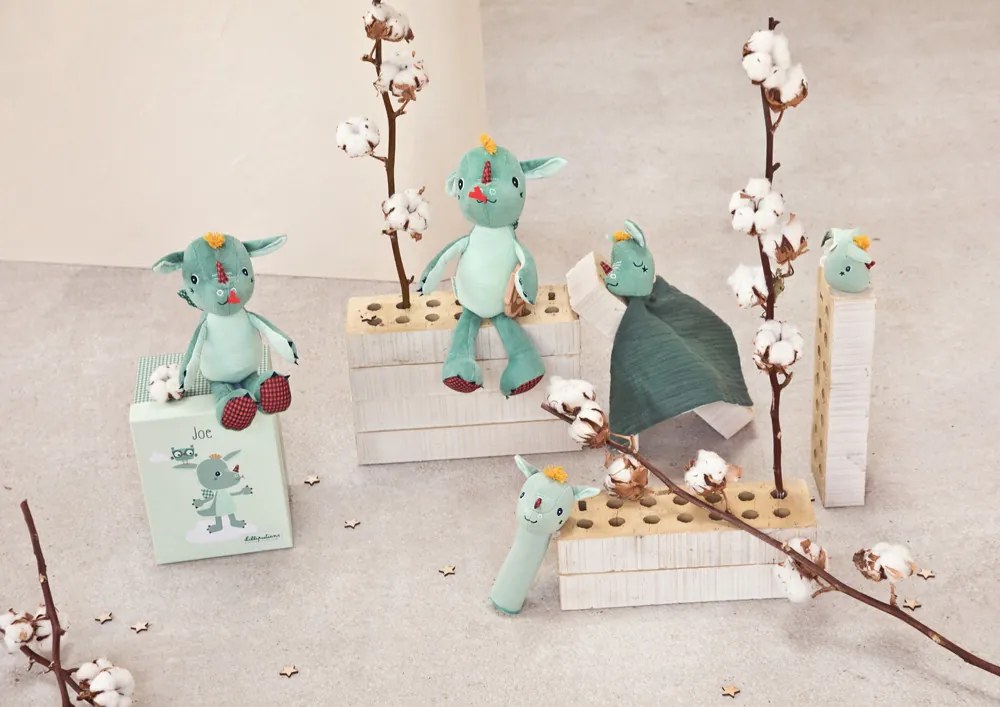 Lilliputiens - pískacia hračka - dráčik Joe