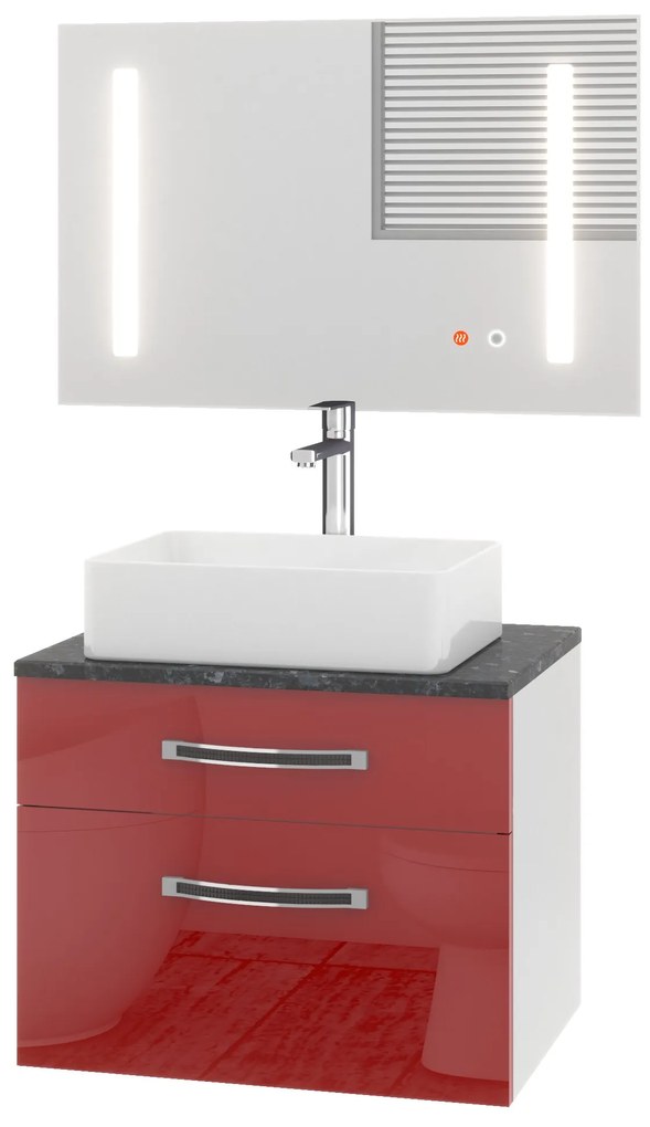 Kúpeľňový nábytok Euphoria EUP P 60/0/W/R/0/BK/MB