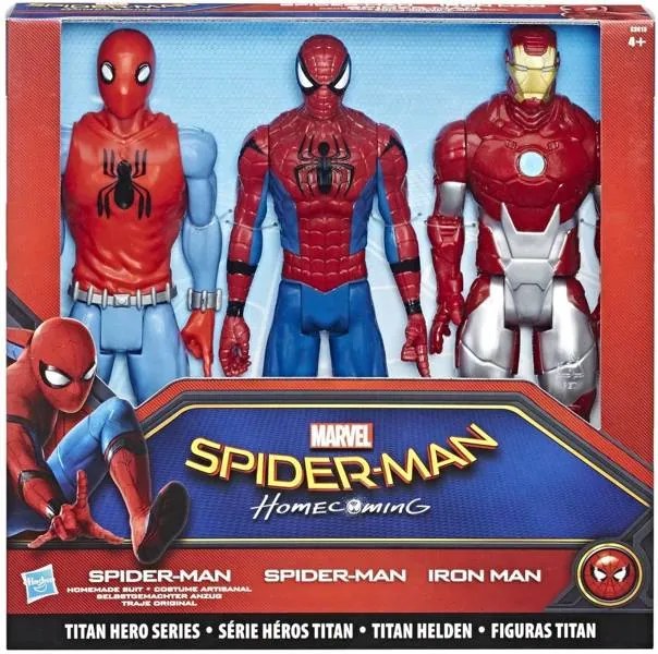 Hasbro Sada 3 postavičiek Marvel Titan hero