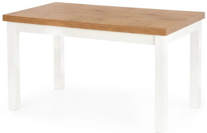 Jedálenský rozkladací stôl Tiaro 140/220 cm dub lancelot/biely
