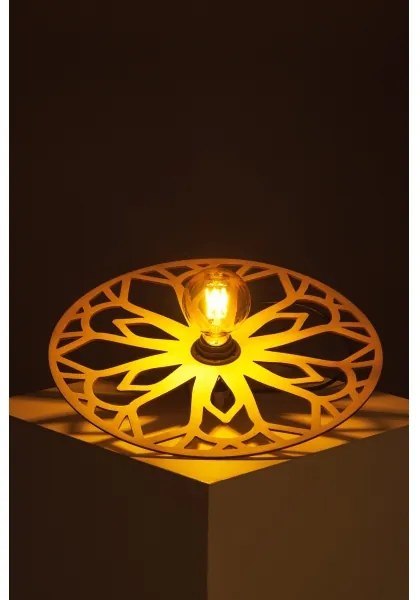 Prisadený luster FALCO 1xE27/60W/230V pr. 40 cm béžová