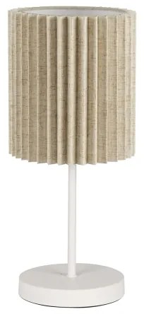 Brilagi - Stolná lampa NORDIC WAVE 1xE27/15W/230V ľan/biela
