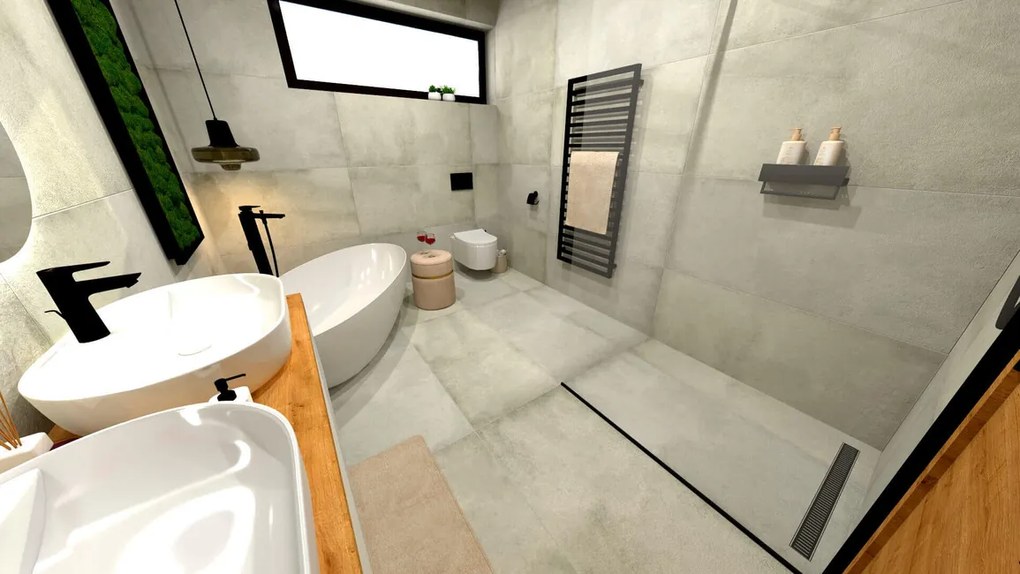 Dlažba Gres White 60x120